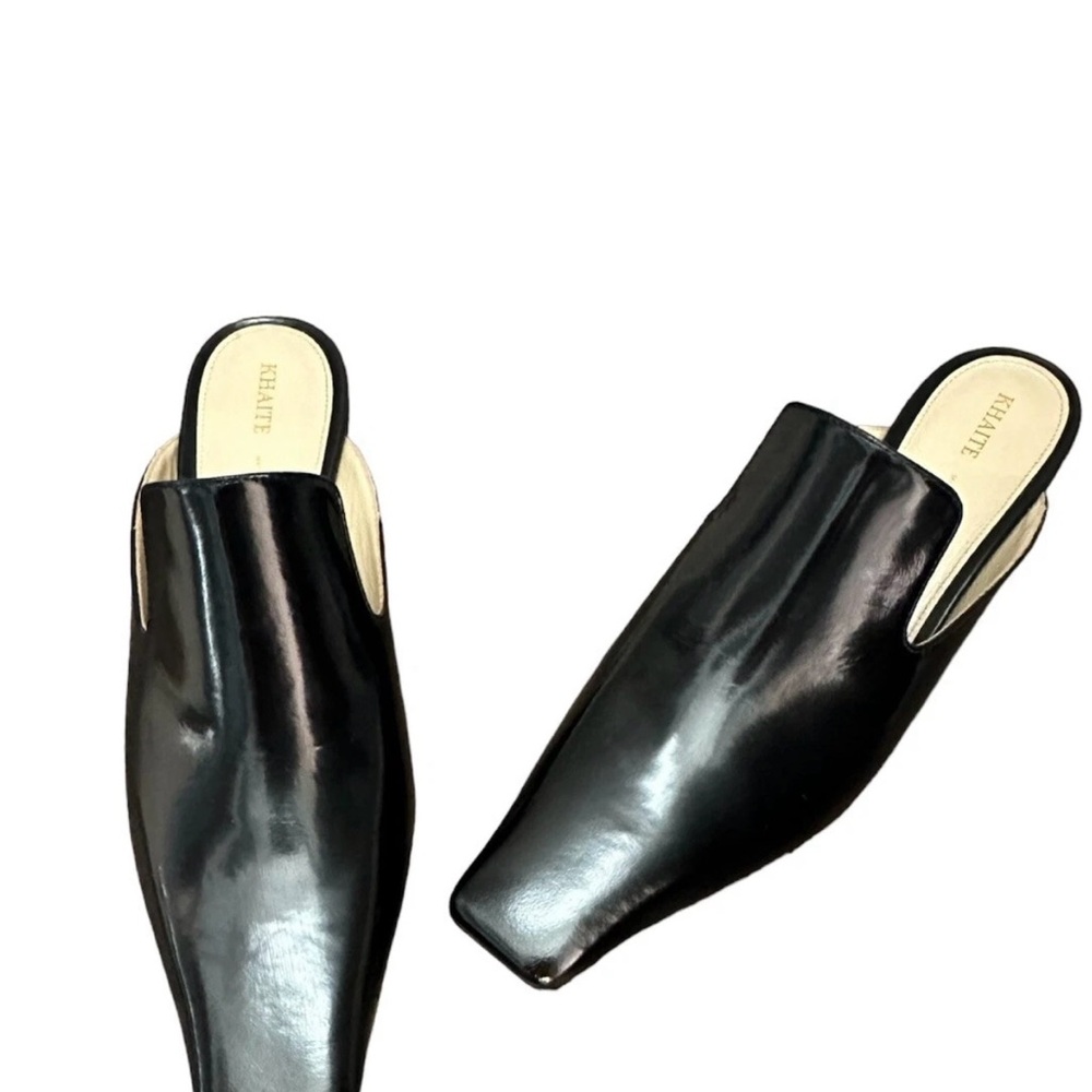 KHAITE The Marfa leather mules Women’s Size 36/6 - Picture 5 of 9